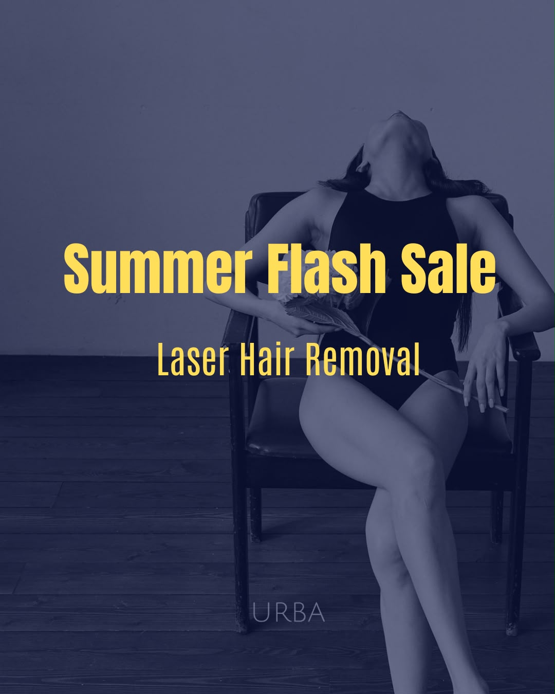 Summer Laser Hair Sale 3 for 2 - Back, Neck & Shoulder for €220 (Save €110)
